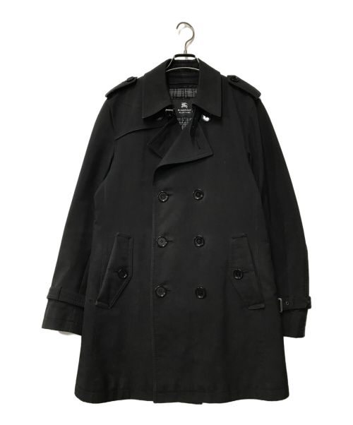 BURBERRY BLACK LABEL（バーバリーブラックレーベル）BURBERRY BLACK LABEL (バーバリーブラックレーベル) ライナー付トレンチコート BURBERRY BLACK LABELバーバリーブラックレーベル D1A03-413-09 ブラック ブラック サイズ:Lの古着・服飾アイテム