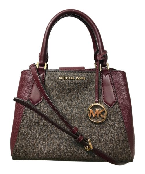 MICHAEL KORS（マイケルコース）MICHAEL KORS (マイケルコース) 2WAYバッグ ハンドバッグ ショルダーバッグ MICHAEL KORS マイケルコース 35F9GKFS1V ブラウン サイズ:下記参照の古着・服飾アイテム