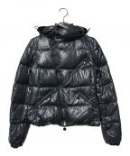 MONCLERモンクレール）の古着「GESSE フーデットダウンジャケット MONCLER モンクレール ダブルブレステッド 320934539905」｜ネイビー