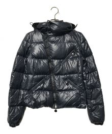 MONCLER（モンクレール）の古着「GESSE フーデットダウンジャケット MONCLER モンクレール ダブルブレステッド 320934539905」｜ネイビー