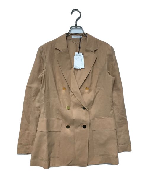 BEIGE（ベイジ）BEIGE (ベイジ) RIVOLI / ダブルジャケット BEIGE ベイジ センターベント JKCWSA0001 ベージュ サイズ:4の古着・服飾アイテム