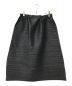 PLEATS PLEASE（プリーツプリーズ）の古着「THICKER BOUNCE SKIRT シッカーバウンススカート PLEATS PLEASE プリーツプリーズ ISSEYMIYAKE イッセイミヤケ 日本製 23SS 23年春夏 PP31JG413」｜ブラック