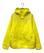 THE NORTH FACEザ ノース フェイス）の古着「Ventrix Hoodie ベントリックスフーディ THE NORTH FACE ザ ノースフェイス TNF ゴールドウィン 中綿ジャケット ブルゾン アウトドア ナイロン NY81911」｜イエロー