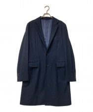 green label relaxing Loro Piana STORM/S チェスターコート green label relaxing グリーンレーベルリラクシング 3125-157-0417 ネイビー サイズ:M