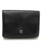 COACHコーチ）の古着「3つ折り財布 COACH/コーチ ブラック F73994」｜ブラック