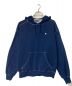 Carhartt WIP（カーハート ワークインプログレス）の古着「HOODED COBALT SWEATSHIRT フーデットコバルトスウェットシャツ CARHARTT WIP カーハート ワークインプログレス インディゴ ロゴ」｜インディゴ