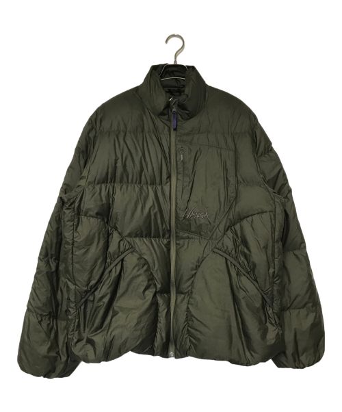 NANGA（ナンガ）NANGA (ナンガ) MAZENO RIDGE JACKET/マゼノリッジシリーズダウンジャケット NANGA ナンガ ND2241-1A025 アウトドア オリーブ サイズ:XLの古着・服飾アイテム