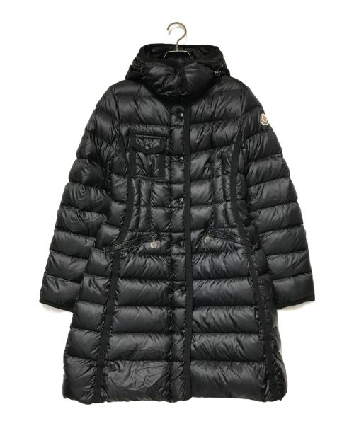 MONCLER（モンクレール）MONCLER (モンクレール) HERMINE フーデットダウンコート 32093493390553048 ネイビー サイズ:1の古着・服飾アイテム