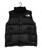 THE NORTH FACEザ ノース フェイス）の古着「ダウンベスト THE NORTH FACE ザ ノースフェイス TNF NUPTSE VEST ヌプシベスト ゴールドウィン ND91843」｜ブラック