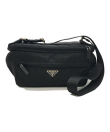 PRADA（プラダ）の古着「ナイロン ショルダーバッグ VA0994 TESSUTO MONTAGN NERO PRADA/プラダ」｜NERO (ブラック)