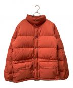 THE NORTH FACEザ ノース フェイス）の古着「ダウンジャケット THE NORTH FACE ザ ノース フェイス 056412/23 茶タグ USA製 オレンジ」｜オレンジ