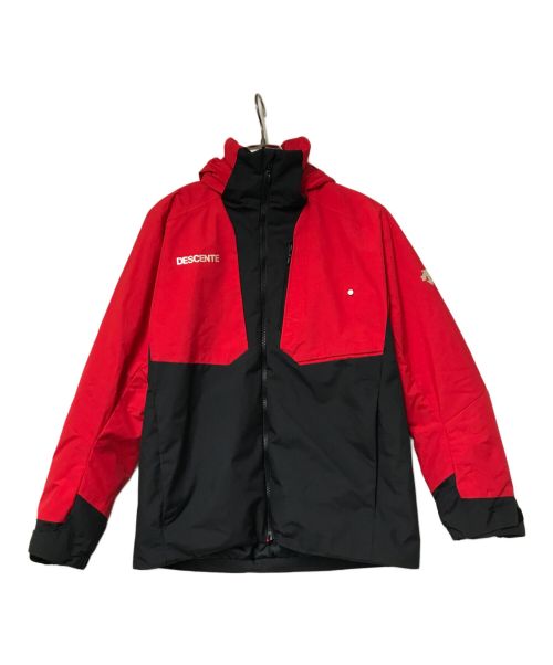 DESCENTE（デサント）DESCENTE (デサント) S.I.O Jr. INSULATED JACKET レッド×ブラック サイズ:160の古着・服飾アイテム