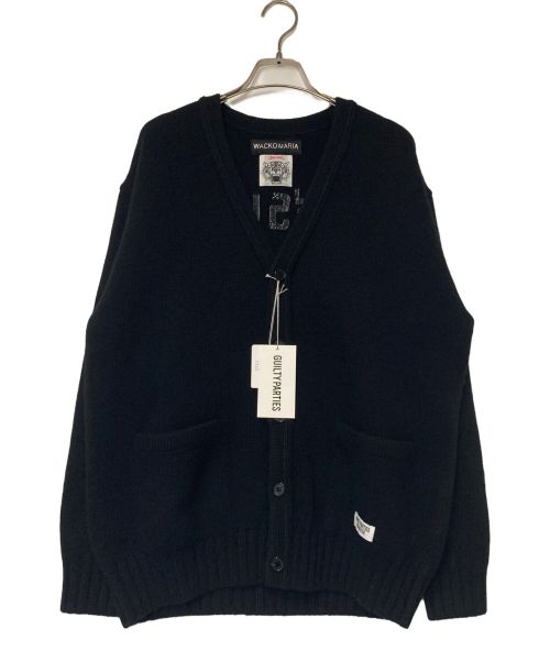 WACKO MARIA（ワコマリア）WACKO MARIA (ワコマリア) WOLF'S HEAD / CARDIGAN ブラック サイズ:Sの古着・服飾アイテム