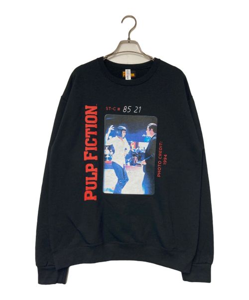 WACKO MARIA（ワコマリア）WACKO MARIA (ワコマリア) JERZEES (ジャージーズ) CREW NECK SWEAT SHIRT ( TYPE-2 ) PULP FICTION/パルプフィクション ブラック サイズ:Ⅿの古着・服飾アイテム