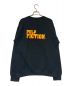 WACKO MARIA (ワコマリア) JERZEES (ジャージーズ) CREW NECK SWEAT SHIRT ( TYPE-2 ) PULP FICTION/パルプフィクション ブラック サイズ:Ⅿ：17000円