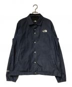 THE NORTH FACEザ ノース フェイス）の古着「GTX Denim Coach Jacket」｜インディゴ×ブラック