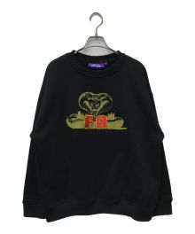 FUCKING AWESOME（ファッキンオーサム）の古着「Snake Crewneck Sweater スネーククルーネックスウェット」｜ブラック