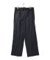 CINOH (チノ) CI RAYON TWILL DOUBLE BELT PANTS ネイビー サイズ:46 未使用品：15000円