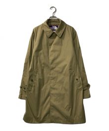 THE NORTHFACE PURPLELABEL（ザ・ノースフェイス パープルレーベル）の古着「65/35 Soutien Collar Coat ステンカラーコート」｜ベージュ