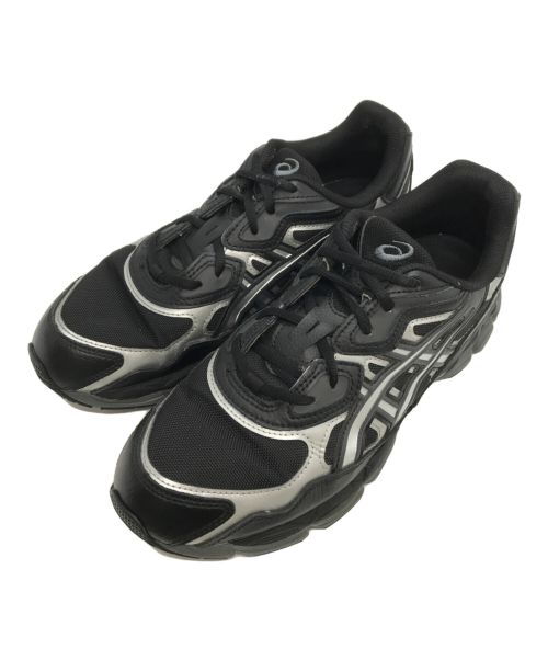 asics（アシックス）asics (アシックス) GEL-NYC ブラック×シルバー サイズ:28cm/EURO44/US10/UK9の古着・服飾アイテム