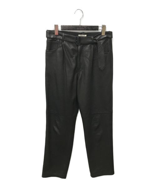 中古・古着通販】AURALEE (オーラリー) GOAT LEATHER BELTED 5P PANTS