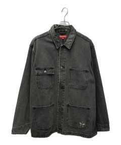 中古・古着通販】sacai (サカイ) デニムドッキングブルゾン ブラック