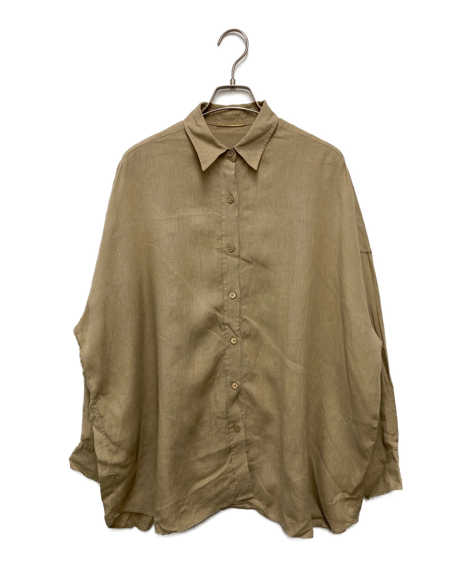 新品低価 Deuxieme Classe WIDE LINEN シャツ MkFLN-m64411455618 最新