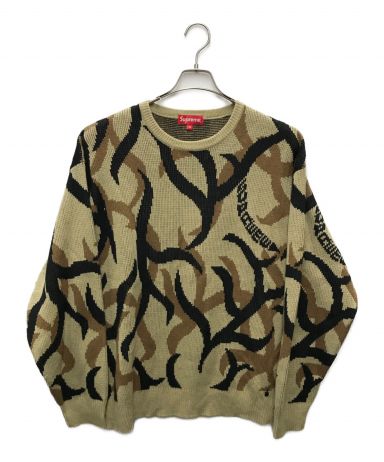 【中古・古着通販】SUPREME (シュプリーム) Tribal camo Sweater