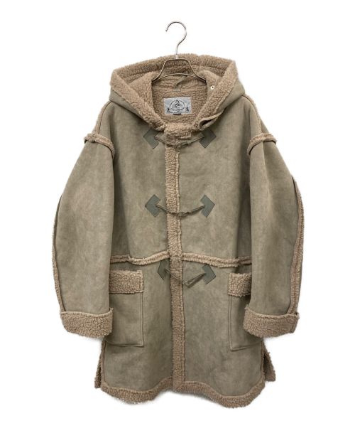 BAL（バル）BAL (バル) FAUX SHEARING DUFFLE COAT ベージュ サイズ:Mの古着・服飾アイテム