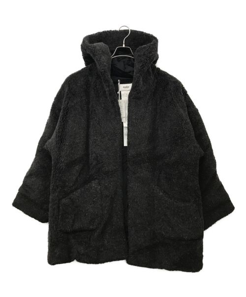 doublet（ダブレット）doublet (ダブレット) REAL FUR MIX FAKE FUR JACKET グレー サイズ:L 未使用品の古着・服飾アイテム