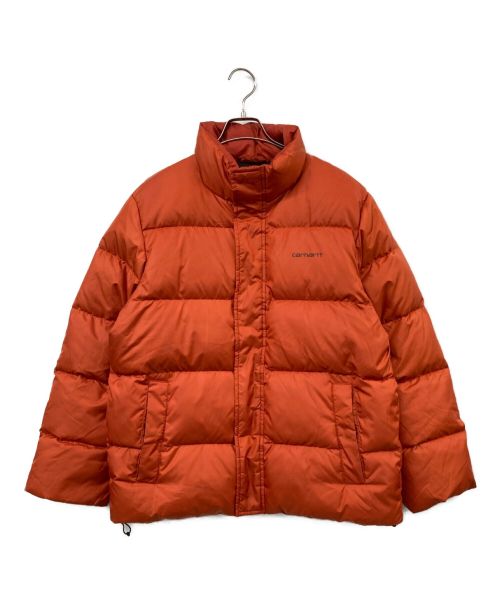 CarHartt（カーハート）CarHartt (カーハート) DEMING JACKET ダウンジャケット オレンジ サイズ:Sの古着・服飾アイテム