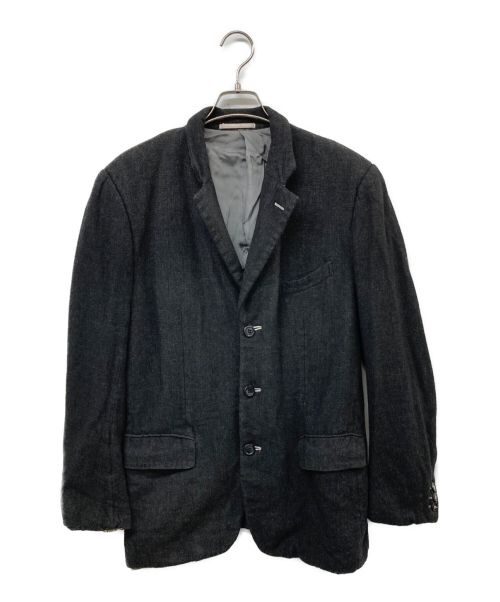 COMME des GARCONS HOMME PLUS（コムデギャルソンオムプリュス）COMME des GARCONS HOMME PLUS (コムデギャルソンオムプリュス) 後染め3Bジャケット グレー サイズ:Mの古着・服飾アイテム