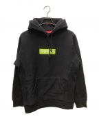 SUPREMEシュプリーム）の古着「17AW Box Logo Hooded Sweatshirt ボックスロゴフーディー」｜ブラック