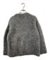 ATON (エイトン) mohair shaggy bottleneck pullov モヘアシャギーボトルネックプルオーバー グレー サイズ:02：14800円