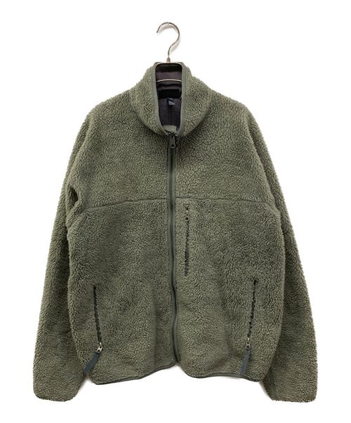 Patagonia（パタゴニア）Patagonia (パタゴニア) レトロカーディガン フリースジャケット 23023 USA製 90's 99製 カーキ サイズ:Lの古着・服飾アイテム