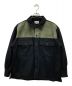 CALEE（キャリー）の古着「22AW M/S Over shilhouette shirt jacket」｜ブラック