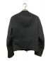 NEIL BARRETT (ニールバレット) 19AW セミダブルライダースジャケット ブラック サイズ:Ｍ：12000円