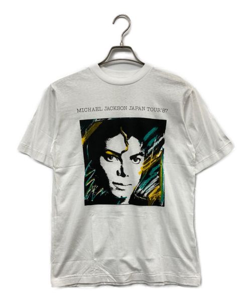 USED（ユーズド）USED (ユーズド) MICHAEL JACKSON 87年ツアー ヴィンテージTシャツ ホワイト サイズ:表記無しの古着・服飾アイテム