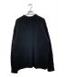 JOHN LAWRENCE SULLIVAN (ジョンローレンスサリバン) SIDE SLIT FISHERMAN KNIT SWEATER ブラック サイズ:OS：14000円