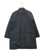 DESCENTE PAUSEデサントポーズ）の古着「SOUTIEN COLLAR DOWN COAT ステンカラーダウンコート」｜ネイビー