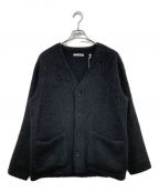 OUR LEGACYアワーレガシー）の古着「CARDIGAN BLACK MOHAIR」｜ブラック