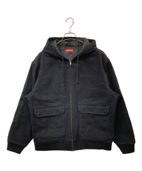 SUPREME（シュプリーム）SUPREME (シュプリーム) 20SS　Canvas Hooded Work Jacket ブラック サイズ:Lの古着・服飾アイテム