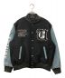 EFFECTEN× FUTURE（エフェクション フューチャー）の古着「utility team varsity jacket」｜ブラック×ブルー