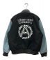 EFFECTEN× FUTURE (エフェクション フューチャー) utility team varsity jacket ブラック×ブルー サイズ:L：15800円