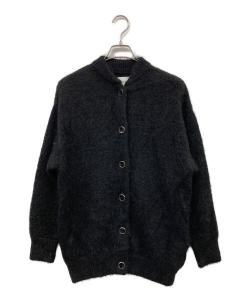 Ameri VINTAGE（アメリヴィンテージ）Ameri VINTAGE (アメリヴィンテージ) FEATHER OVER CARDIGAN フェザーオーバーカーディガン ブラック サイズ:Fの古着・服飾アイテム