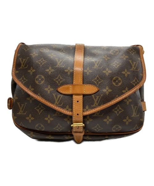 LOUIS VUITTON（ルイ ヴィトン）LOUIS VUITTON (ルイ ヴィトン) ソミュール30ショルダーバッグ ブラウンの古着・服飾アイテム