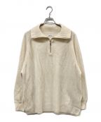 DEUXIEME CLASSEドゥーズィエム クラス）の古着「Half Zip Sweater 2」｜ベージュ