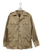 Willis&Geiger×BEAMS PLUSウィルスガイガー×ビームスプラス）の古着「別注 Bush Jacket サファリジャケット」｜ベージュ