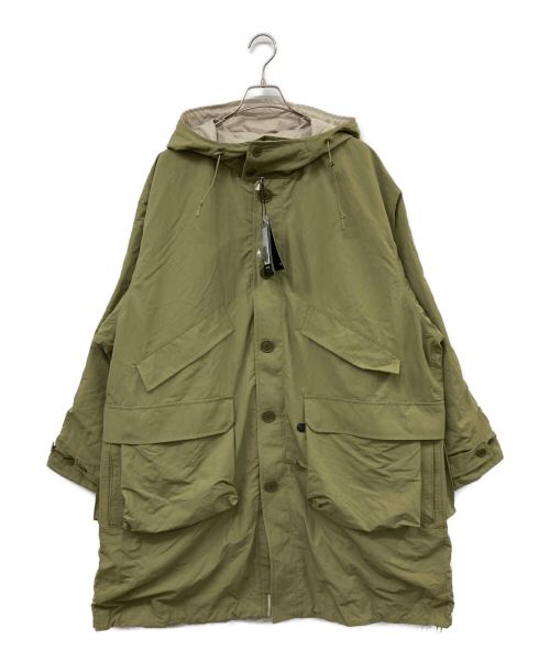 DAIWA PIER39（ダイワ ピア39）DAIWA PIER39 (ダイワ ピア39)  23SS TECH MIL REVERSIBLE OVERCOAT サンドカーキ サイズ:L 未使用品の古着・服飾アイテム