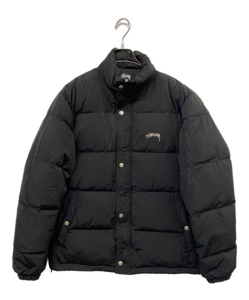 stussy（ステューシー）stussy (ステューシー) 20AW solid puffer jacket ダウンジャケット ブラック サイズ:Ｍの古着・服飾アイテム